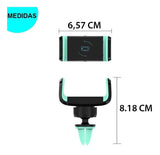 Soporte De Celular Para Carro Holder Antideslizante Ventosa Negro