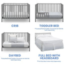 Cuna Convertible 4 En 1 Delta Children - Seguridad