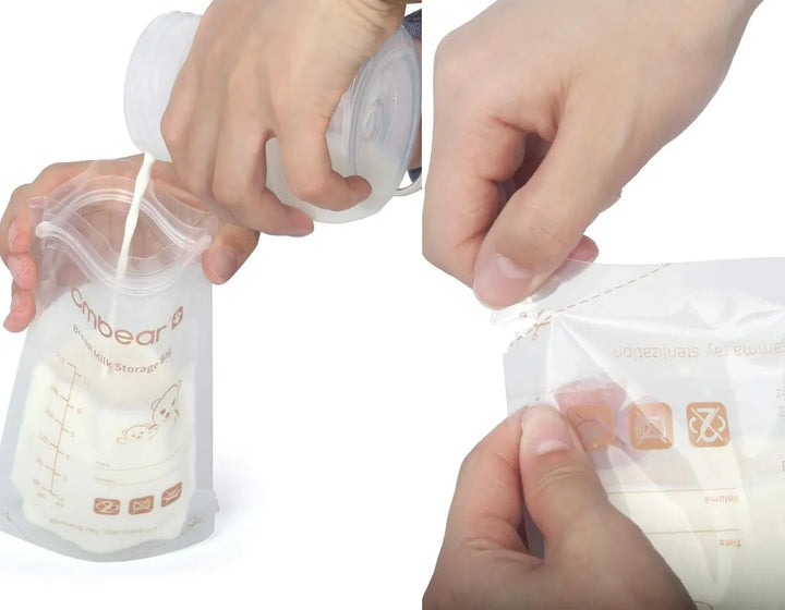 Bolsas Lactancia 30 Unidades Leche Materna 220ml