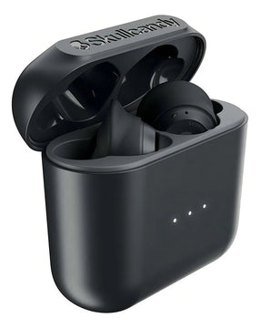Audífonos in-ear gamer inalámbricos Skullcandy Indy black con luz LED