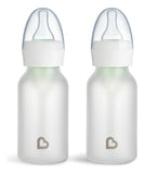 Munchkin Bond Biberones De Vidrio Recubierto De Silicona