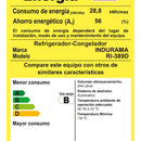 Nevera Indurama Ri-389d 244lt Gris No Frost Dispensador