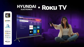 Televisor Tv Hyundai Smart Tv 58 Pulgadas 4k Uhd Roku Tv