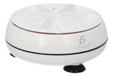 Mini Lavadora Portátil Giratoria Turbina Ultrasónica Viaje C Blanco