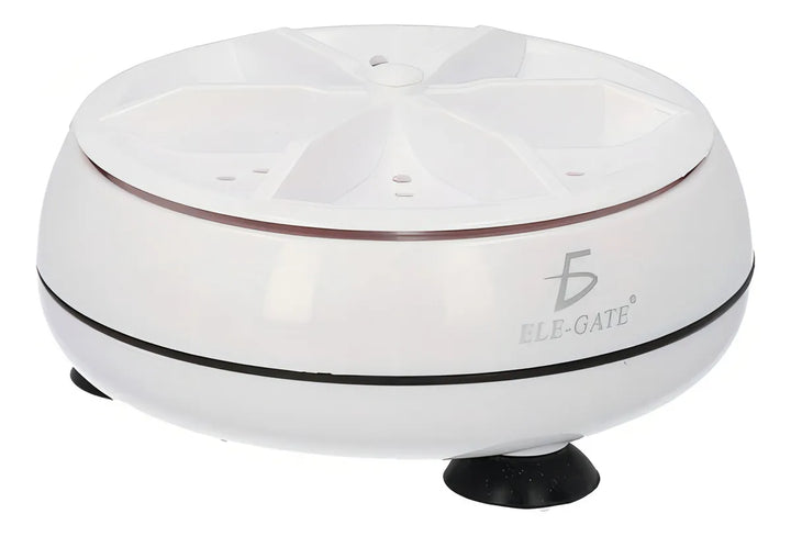 Mini Lavadora Portátil Giratoria Turbina Ultrasónica Viaje C Blanco