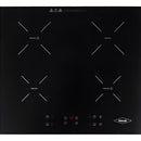 Estufa De Empotrar Inducción Negra 60cm Eléctrica 220v Haceb Negro