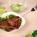 Termometro Digital Lcd Pincha Carne -50° A 300° - 4 Botones Color Negro