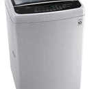 Lavadora automática LG inverter hasta 19kg color gris