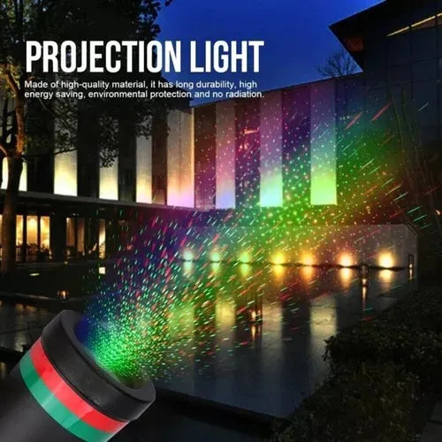 Proyector De Navidad Para Exteriores Con Luces Láser Led Variado