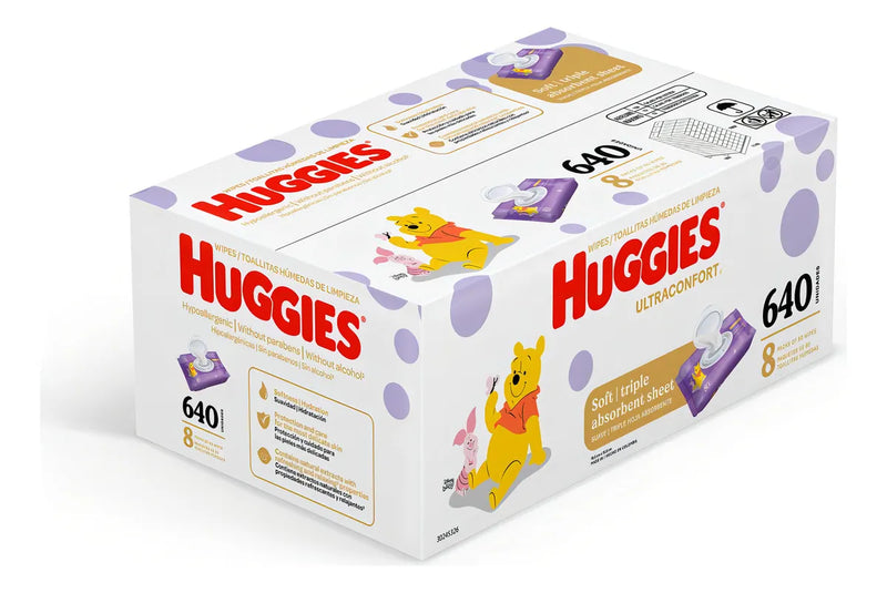 Toallas Huggies X 640 Unidades
