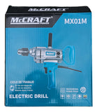 Taladro Atornillador Eléctrico 13mm 1080w Mccraft Mx01m Azul - Azul Acero - 50hz/60hz