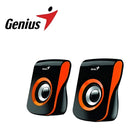 Parlantes Genius Sp-q180 Naranja Usb Jack 3.5mm Audio 6w