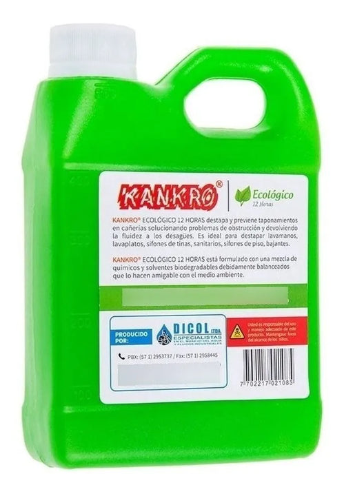 Destapa Cañerías Kankro Ecológico 400 Ml