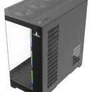 Chasis Iceberg Crystal Edge Negro X7 Fan Argb Maxi Infinity