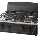 Estufa De Mesa Avellana T Gas Natural Negra Haceb Color Negro