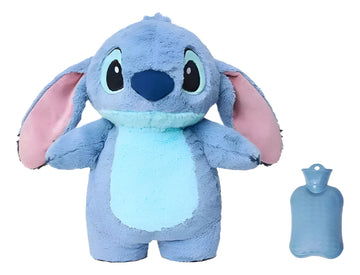 Peluche Stitch Mediano Bolsa Para Cólicos Menstruales Azul Acero