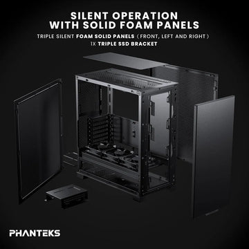 Xt Pro Silent Chasis Para Juegos De Torre Media 3