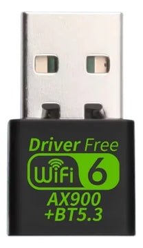Adaptador Ax900 Wifi 6 + Bluetooth 5.3