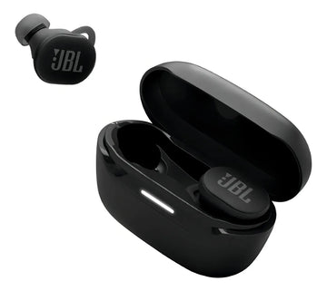 Auriculares deportivos Bluetooth Jbl Endurance Race 2, color negro