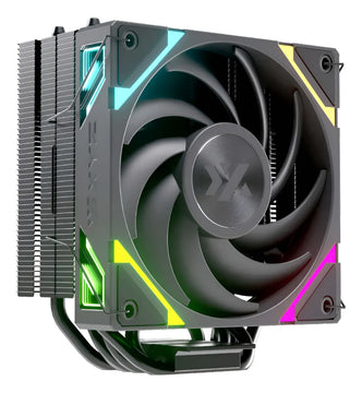 Cooler Cpu Xyz Thermax 4 Black Vortex Argb Fan Pwm Control
