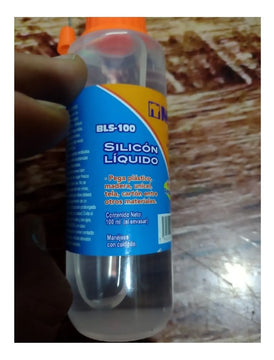Silicona Liquida 100 Ml Pegar Madera Plastico Unicel Tela