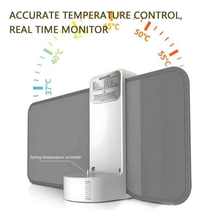 Calentador Tetero Biberones Portátil Inalámbrico Multiusos Blanco