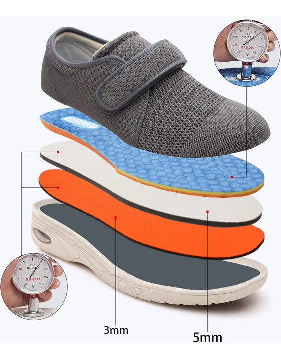 Zapatos Ajustables Para Diabeticos.