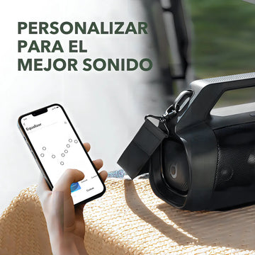 Parlante Soundcore Motion Boom Plus A3129011 A3129 portátil con bluetooth waterproof negra