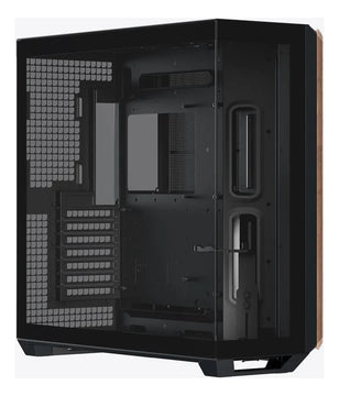 Gabinete Gamer Apnx V1 Negro Wood Maxima Calidad Alta Gama