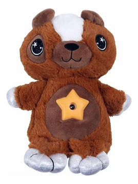 Muñeco Peluche Star Belly Musical Proyector Luz Nocturna