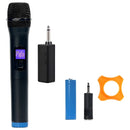 Microfono Inalambrico Uhf- Receptor Recargable Neg