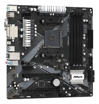 Motherboard Asrock B450m Pro4-f Socket Am4 M.2 Ddr4 Mother Color Negro