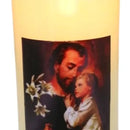 Vela Función Pilas Decoración Navidad Luz Led 12x7.5 Velas