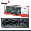 Teclado de una mano Genius QWERTY español color negro