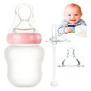 Tetero Cuchara Pitillo 180 Ml Alimentación Complementaria Color Rosa
