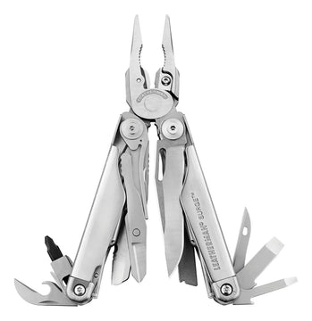 Cuchillo Leatherman Surge de acero inoxidable con clip