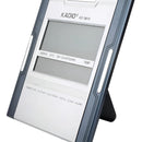 Reloj Pared Kadio Digital Kd3810 Hora Fecha Alarma Termometr Color de la estructura Gris