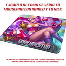 Mouse Pad League Of Legends Flor Espiritual Ahri