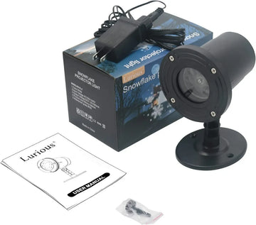 Luz Navideña Nieve Led