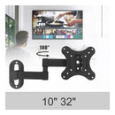 Soporte Base De Brazo Para Tv Televisión De 10 A 32 Pulgadas Negro