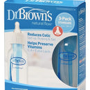 Dr Browns 3 Biberones Anti-colicos 8oz /250ml, 0m+ !
