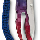 Navaja Cuchillo Victorinox Evoke Roja-azul Alox 0.9415.d221 Rojo - Azul