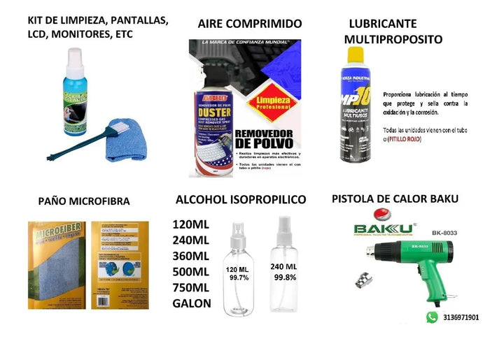 Pasta Termica Arctic Mx-4 4g 2019 Sellada + Alcoh Isop 120ml