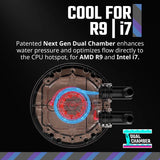 Cooler Master Enfriador Líquido Aio 240 Atmos Para Amd Ryzen