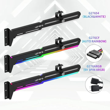 Soporte Peso Tarjeta Video Argb Gamer Led Rtx Amd Pc Gamer