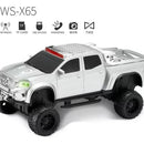 Radio Parlante Camioneta Ws-x65 Bluetooth Fm Usb Plateado