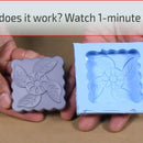Caucho Silicona Mold 25 Liquido Moldes X250g Yeso 3d