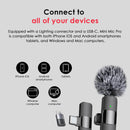 Mini Mic Pro 2024 Microfono De Solapa Inalambrico Profesiona