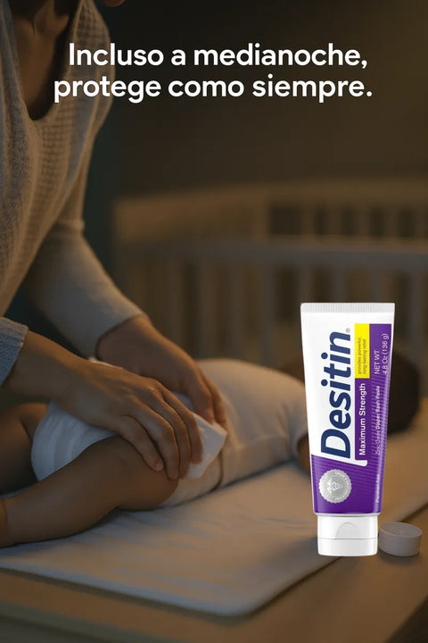 Desitin Morado Antipañalitis Bebe Crema Máxima Protección