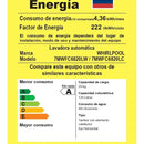 Lavasecadora Whirlpool 20 Kg 7mwfc6820lw Blanco